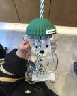 2026 Starbucks Bearista Bear Cup Limited Edition Glass Cup Xmas gift 591ml